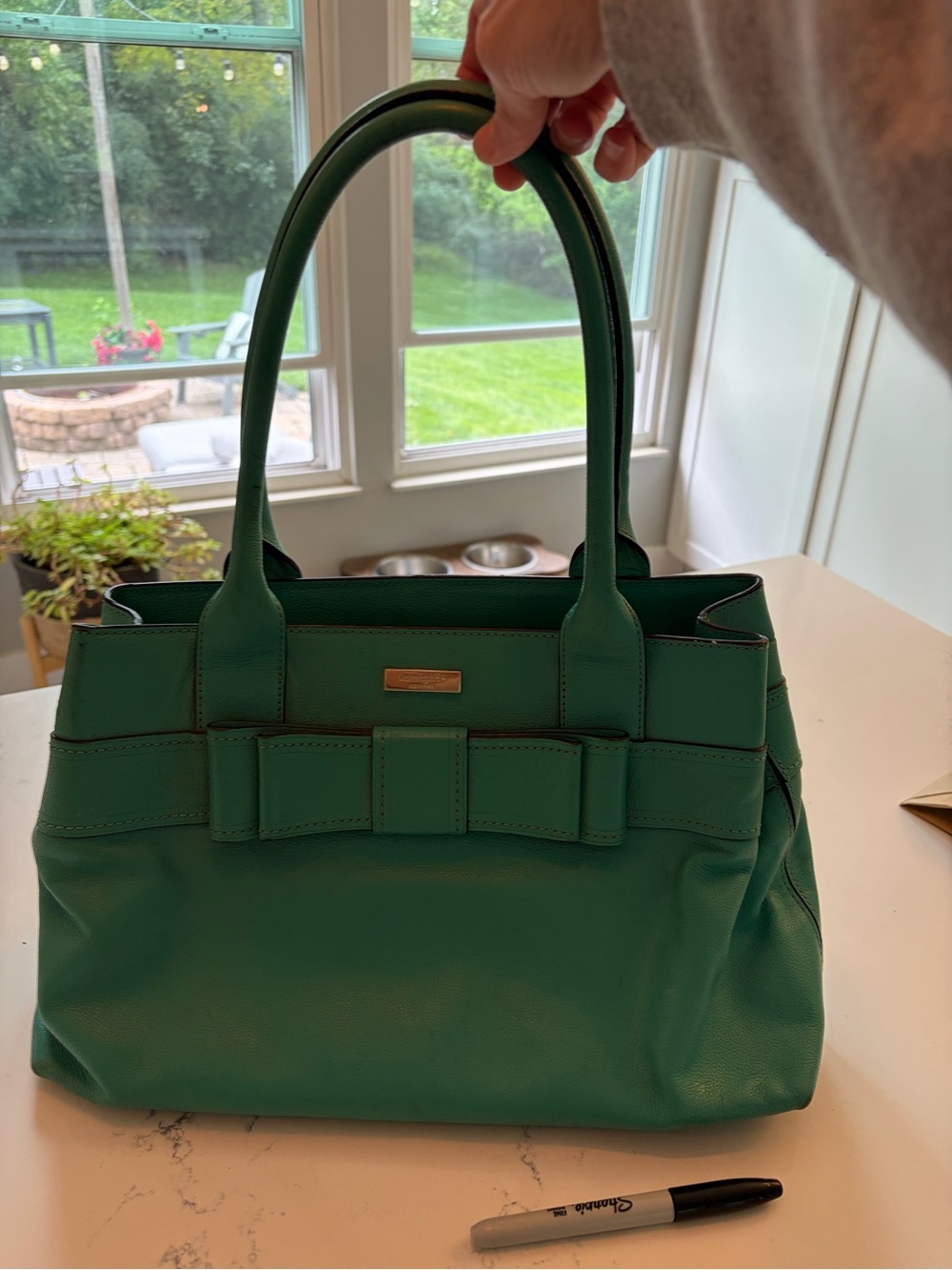 Kate Spade Bow-Accent Tote Bag